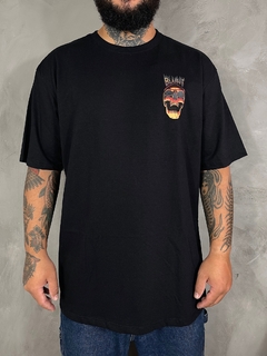 CAMISETA BLUNT FIRE SKULL - PRETO - loja online