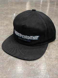 BONÉ INDEPENDENT SKATE SNAPBACK BOUNCE - PRETO