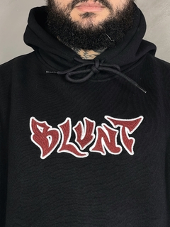 MOLETOM BLUNT CANGURO PASTO - PRETO - loja online