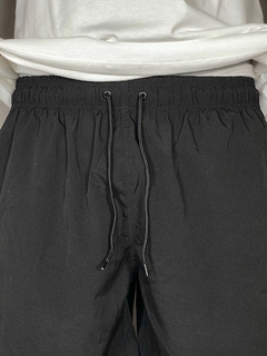 BERMUDA / SHORT TACTEL BASICO AGACE - PRETO SIMPLES na internet