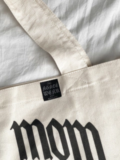 Imagem do BOLSA/SACOLA ECOBAG AGACE WEAR SORRY MOM - CREME