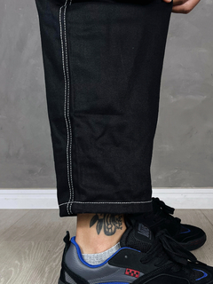 CALÇA JEANS CARGO AGACE - BLACK LINE