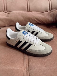 TENIS ADIDAS SAMBA OG - BRANCO/PRETO UNISSEX na internet