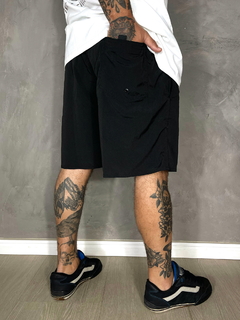 BERMUDA / SHORT TACTEL BASICO AGACE - PRETO SIMPLES - comprar online
