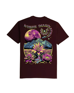 CAMISETA BLUNT AURORA - VINHO - comprar online