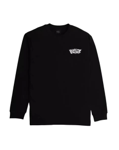 CAMISETA MANGA LONGA BLUNT PLUSIZE EXTRA CALLIGRAPHY - PRETO - comprar online