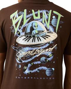 CAMISETA BASICA BLUNT ZREK - MARROM