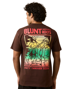 CAMISETA BASICA BLUNT ROOTS - MARROM - Agacê Store