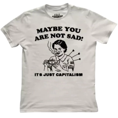 CAMISETA BAD VIBES 666 - CAPITALISM - comprar online