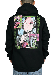 MOLETOM BLUNT CANGURU NO REGRETS - PRETO - comprar online