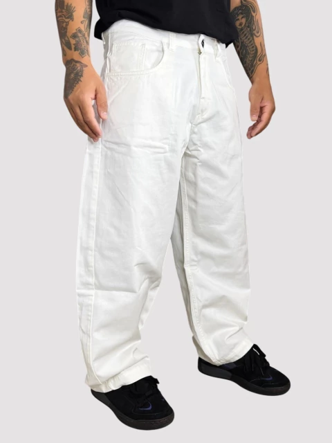 CALÇA BAGGY CARPINTEIRO BANKS - OFF WHITE - comprar online