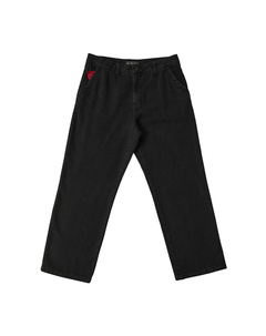 CALÇA RETA BLUNT - HEART BLACK - comprar online