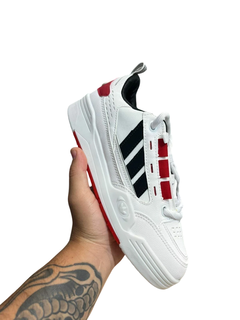 TENIS ADDS - ADI200 BRANCO/PRETO/VERMELHO - comprar online