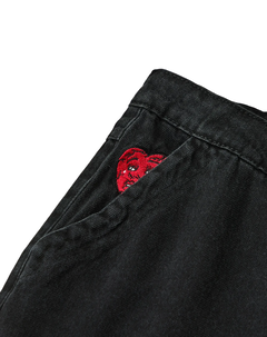 CALÇA RETA BLUNT - HEART BLACK - loja online