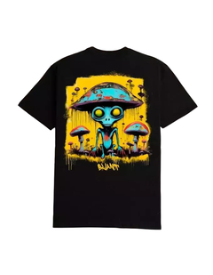 CAMISETA BLUNT ALIEN MUSHROOM - PRETO - comprar online