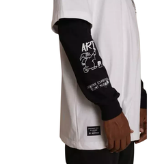 Imagem do CAMISETA MANGA LONGA BLUNT WHERE LIPE - NEW WHITE