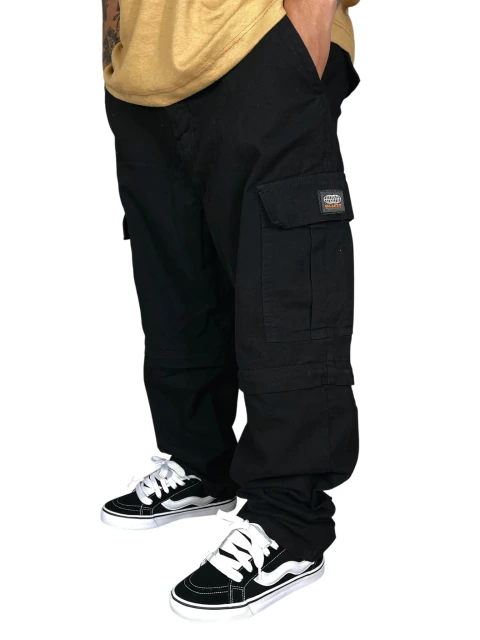 CALÇA CARGO BLUNT (VIRA BERMUDA) FENIX - PRETO - comprar online