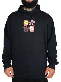 MOLETOM CANGURU VOLCOM EARTH TRIPPER - PRETO - comprar online