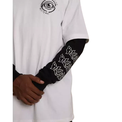 CAMISETA MANGA LONGA BLUNT WHERE LIPE - NEW WHITE - loja online