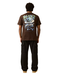 CAMISETA BASICA BLUNT ZREK - MARROM - loja online