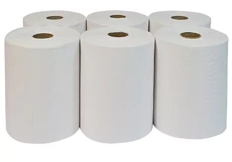Toalhas de Papel 20cm x 200mts pct c/6 rolos