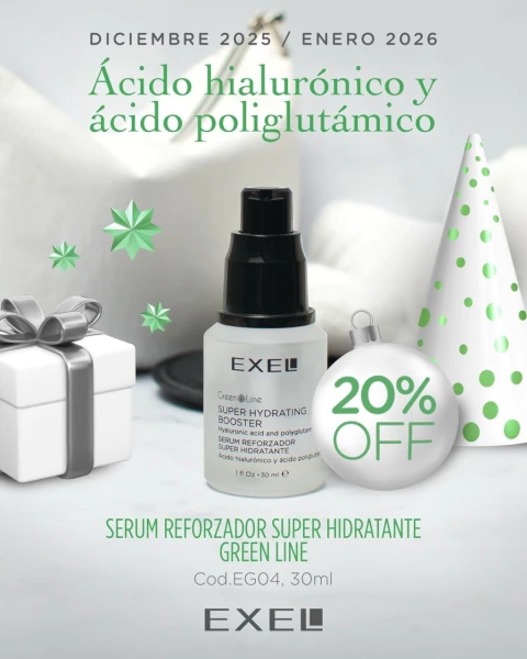 SERUM REFORZADOR SUPER Hidratante Green Line EXEL - comprar online