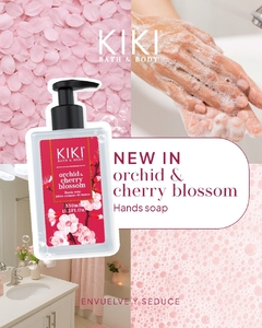 ORCHID & CHERRY BLOSSOM Hand Soap - Kiki Bath & Body - IDRAET - comprar online