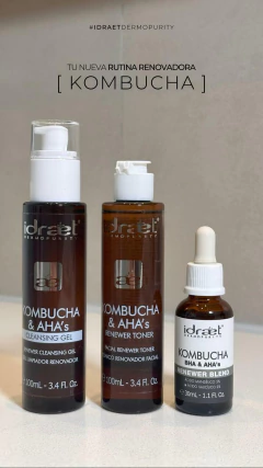 KOMBUCHA & AHA's RENEWER TONER - Tonico facial renovador - IDRAET en internet