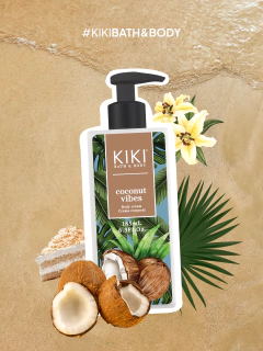 BODY CREAM COCONUT VIBES - KIKI BATH & BODY - IDRAET en internet