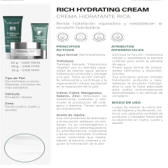 THERMAL NEW RICH (50 grs pote) -Crema Hidratante Rica - IDRAET - comprar online