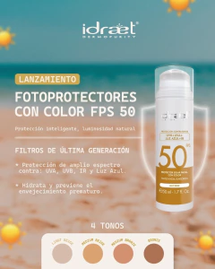 Foto protector Solar con color FPS 50 IDRAET - comprar online