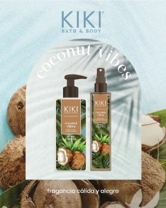 BODY CREAM COCONUT VIBES - KIKI BATH & BODY - IDRAET - Zefora