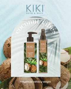 BODY MIST SHIMMER COCONUT VIBES - KIKI BATH & BODY - IDRAET - tienda online