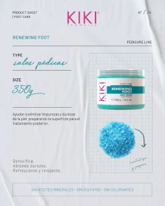 RENEWING FOOT SALT SOAK - SALES PEDICAS - IDRAET en internet