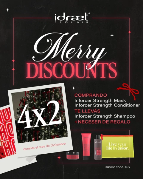 Promo Diciembre 4x2 Inforcer Idraet