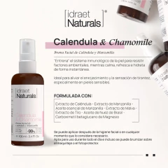 Caléndula & Chamomile Facial Brume - NATURALS - IDRAET - comprar online