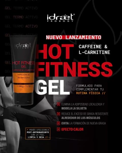 HOT FITNESS GEL CAFFEINE & CARNITINE - Gel Modelador - IDRAET en internet