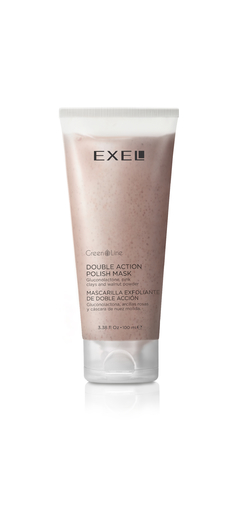 MÁSCARA EXFOLIANTE DE DOBLE ACCIÓN GREEN LINE EXEL