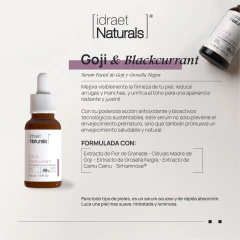 GOJI & BLACKUREANT SERUM FACIAL - NATURALS - IDRAET - comprar online