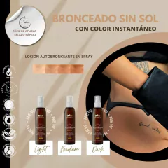 Autobronceante Spray 6% Light Royal Bronze EXEL - comprar online