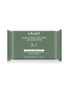 Make Up Remover Wipes - Toallitas Desmaquillantes de Agua Micelar - Idraet - comprar online