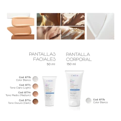 FOTOPROTECTOR SOLAR FLUIDO FPS 60+ Toque seco Blanco x150ml EXEL