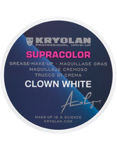 SUPRACOLOR CLOWN WHITE x 30 grs Kryolan