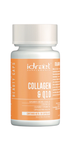 COLLAGEN & Q10 ANTI-AGING BEAUTY CAPS SUPLEMENTO - IDRAET