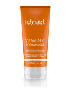 VITAMIN C BODY & HANDS - CREMA REPARADORA DE CUERPO & MANOS - IDRAET