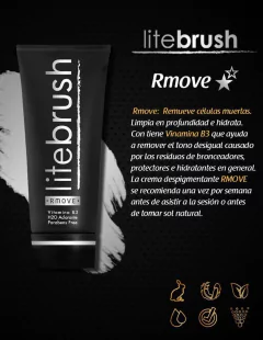 EXFOLIANTE RMOVE/LITEBRUSH - Zefora