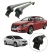 Rack Teto Alumínio Preto Sentra (2006 A 2018) Linha Infinity
