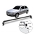 Rack de Teto Bagageiro Gol 2 Portas G3 G4 no friso VHIP - comprar online