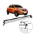 Rack de Teto Bagageiro Travessa VHIP Renault Kwid Aço todos - comprar online