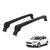 Rack Teto Alumínio Preto Focus Sedan (a Partir 2014)